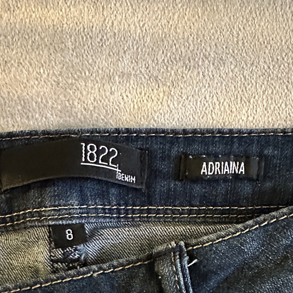 Dark Blue Denim Jeans - Picture 4 of 5